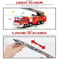 thumbnail image 3 of Shooting Water Lights N Sounds Fire Truck Toy Rescue Vehicle Gift for Kids, 3 of 6