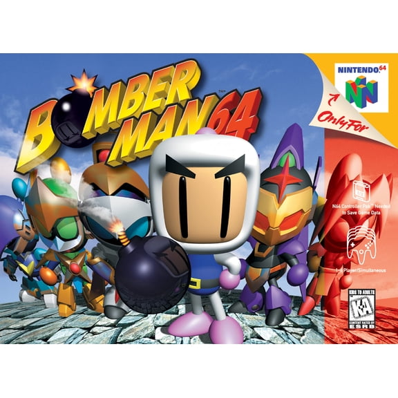 Restored Bomberman 64 - Nintendo 64