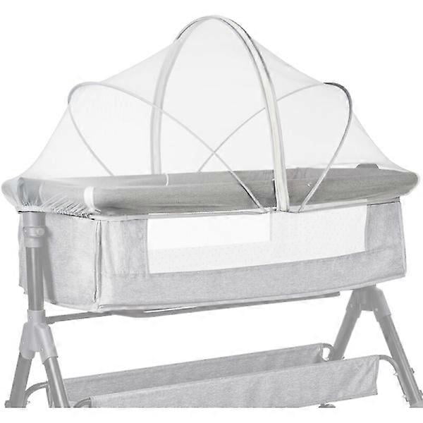 Mosquito Net for Cribs/Cradles/Travel Bed/Extra Bed/Baby Bed, Fine Mesh Fabric, Easy to Install