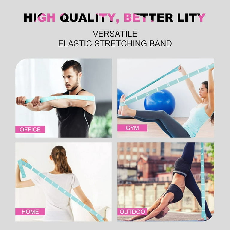 Flexibility Stretching Leg Stretcher Bund Strap For Ballet Cheer Dance  Gymnastics Trainer Comfort Design Yoga Stretch Belt Yoga Rope From Yiyu_hg,  $43.83