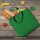 thumbnail image 5 of Fotbe Green St. Patrick’s day Bolsa Tote con Estampado para Mujer, Bolsos con Cremallera, Bolsa de Hombro Casual de Gran Capacidad con Bolsillos Internos, 5 of 7