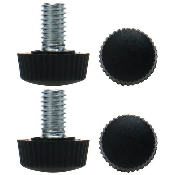 Unique Bargains 4pcs M6 x 10 x 16mm Leveling Feet Adjustable Leveler Floor for House Furniture Cabinet Table Chair Leg
