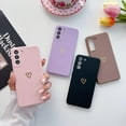 thumbnail image 4 of Compatible with Samsung Galaxy S21 5G for Women Girls, Soft Flexible Durable Cute Heart Pattern Slim Thin TPU Shockproof Case for Samsung Galaxy S21 5G 6.2″-Black, 4 of 6