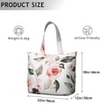thumbnail image 5 of Flower Women's Large Weekend Travel Bag Moving Canvas Handbag Thick Double Layer Beach Weekend Travel Unisex Hospital Maternity Delivery with Toiletry Waterproof, 5 of 5