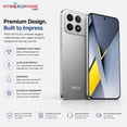 thumbnail image 3 of Xiaomi Poco F8 Pro 5G 512GB ROM 12GB RAM Dual SIM GSM Unlocked - Silver, 3 of 5