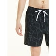 thumbnail image 3 of Reebok Men’s & Big Men's Printed Swim Trunks with Compression Liner, UPF 50+, 7” Inseam, Sizes S-2XL, 3 of 5