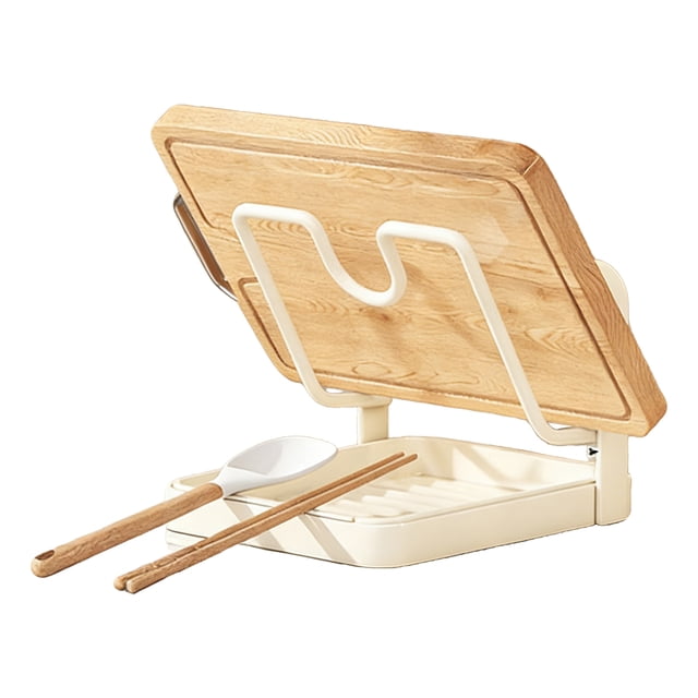 Estante para tapas de ollas con bandeja de drenaje, diseño de ranura en forma de U que mantiene las tapas en posición vertical, organizador multiusos para utensilios de cocina.
