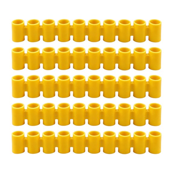 5 Pack Silicone Marker Holders, 10-Slot Broad Tip Marker Organizer, Prevents Lost Lids & Dried Markers For Art Supplies