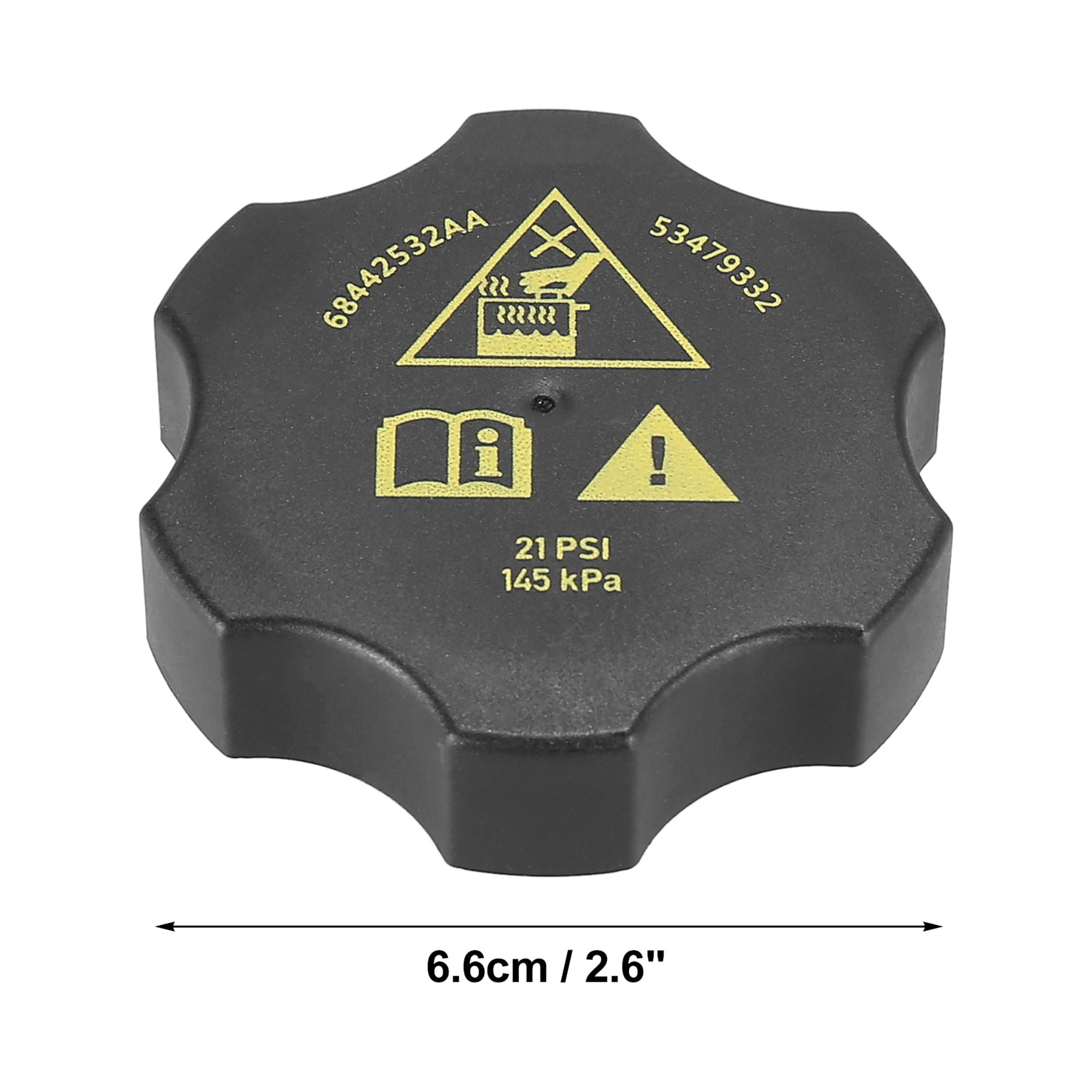 Radiator Coolant Recovery Cap for Chrysler for Jeep for Dodge for Ram 68442532AA