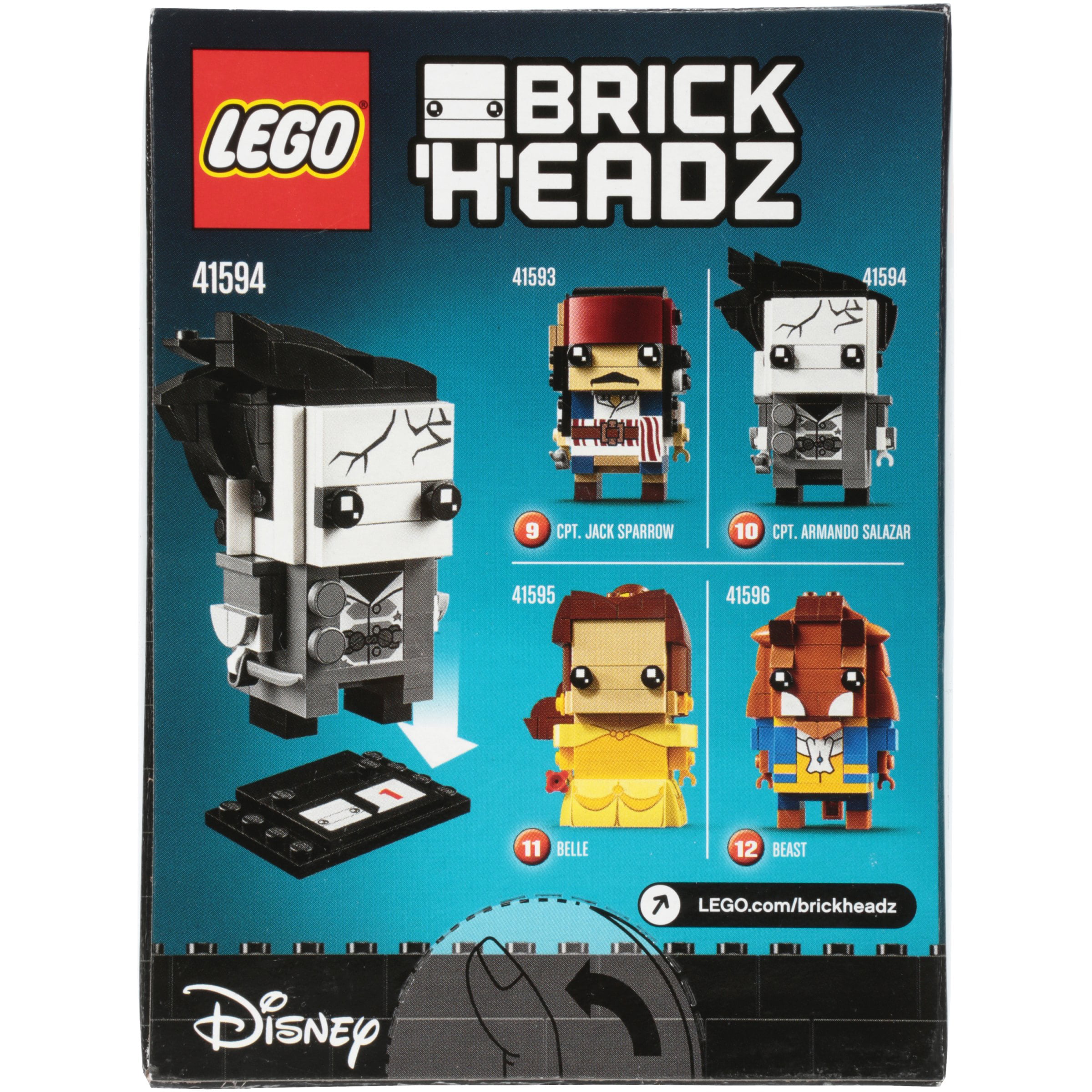 LEGO BrickHeadz Captain Armando Salazar 41594 Building Kit