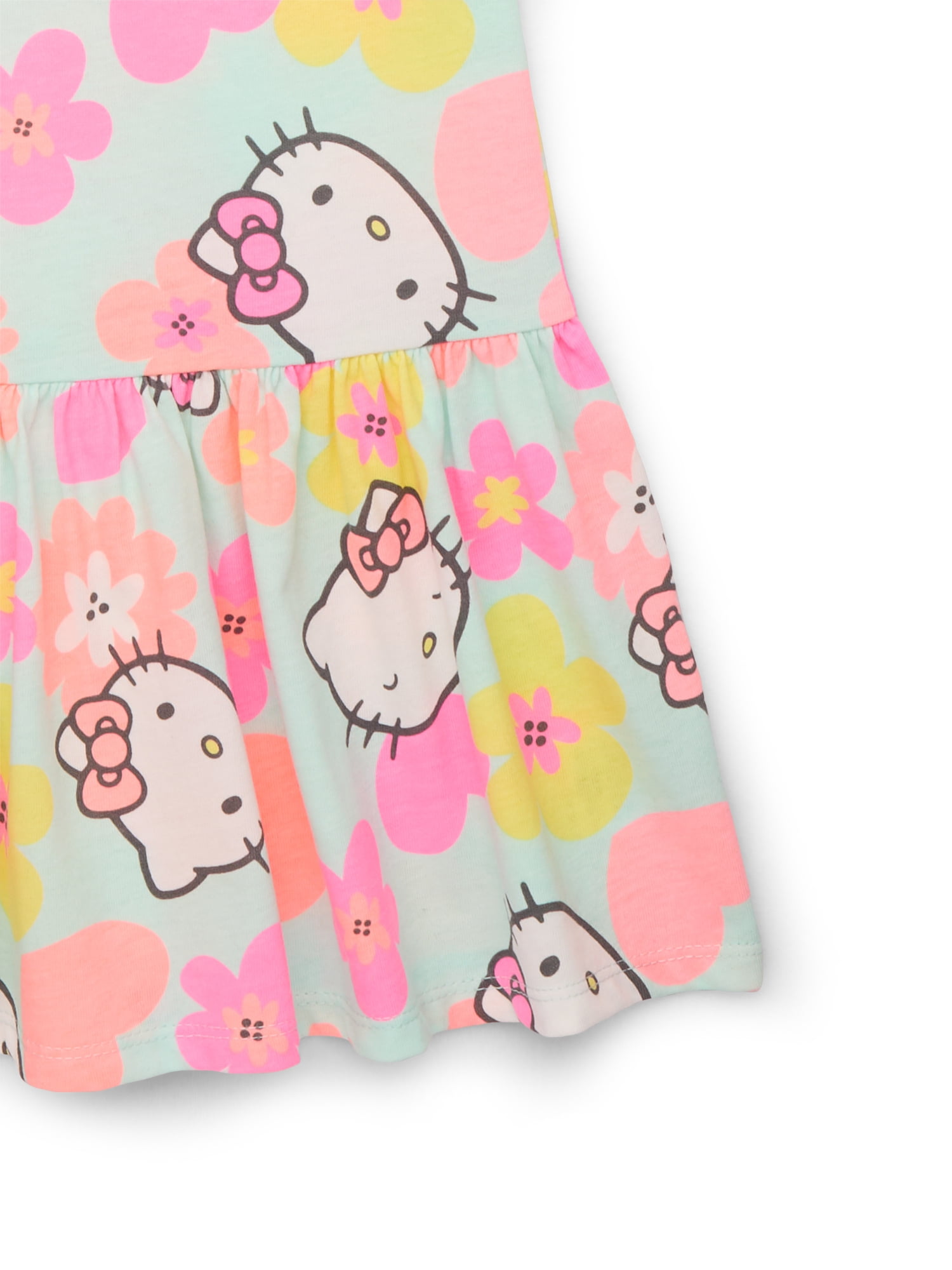Hello Kitty Girls Tank Printed Dropwaist Dress, Sizes 4-12