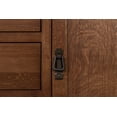 thumbnail image 4 of Crafters and Weavers Arts and Crafts 2-Door Solid Wood Sideboard in Walnut, 4 of 11