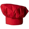 thumbnail image 1 of Uncommon Threads 0100-1900 Chapeau de Chef Poplin en Rouge, 1 of 4