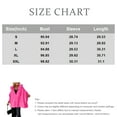 thumbnail image 3 of Womens Coat with Furry Hood Zipper Closure Front Pockets Loose Fit Outerwear for Daily Wear Warm Winter Jacket Gray 2XL, 3 of 6