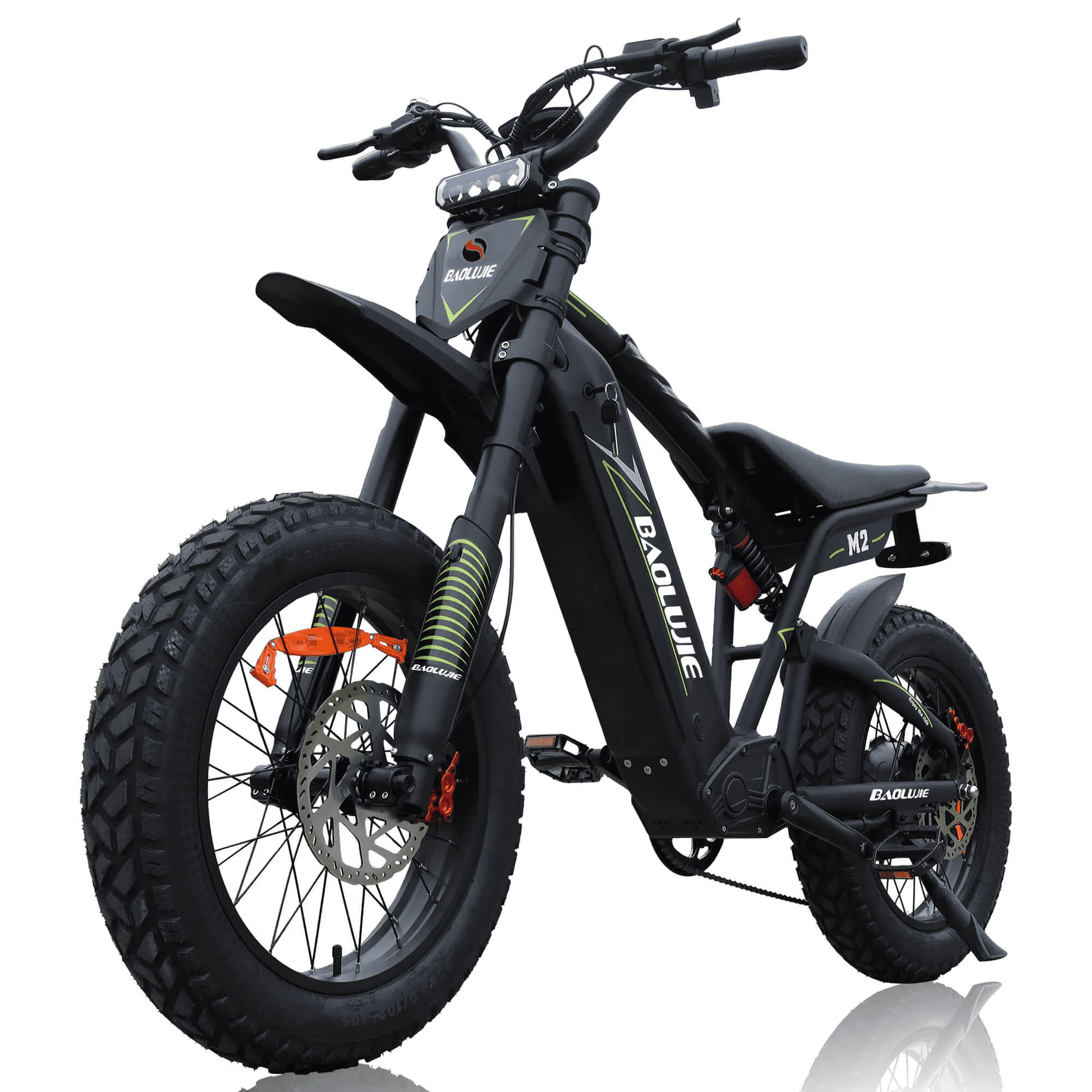 Ridingtimes GT73 Electric Dirt Bike, 2400W 37 MPH Dual Battery