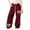 Wine, variant on Gelikeya Baggy Bowknot Sweatpants for Girls Cute High Elastic Waist Pants Y2k Joggers with Pockets Girl's Fashion, Brown & 8-9 Years