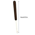 thumbnail image 1 of Langgg Crochet Kit for Beginners Plastic Handle DIY Craft Set Sewing Tool Pulling Hook Loop Needle Hair Extensions for Sweater Yarn medium black, 1 of 7