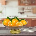 thumbnail image 4 of BRIGHTFUFU Tenedor de frutas de frutas de alta base Tenedor decorativo de frutas Snack Cesta de almacenamiento Suministros de fiesta, 4 of 7