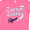 thumbnail image 4 of Inktastic Plane Captain Adorable Boys Toddler T-Shirt, 4 of 5