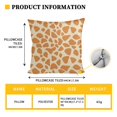 thumbnail image 3 of FOR U DESIGNS Giraffe Print 3 Pcs RV Dinette Cushion Covers with Pillowcase Elastic Camper Cushion Slipcover Non-Slip RV Couch Cover Furniture Protector for RV Camper Car Bench, 3 of 8