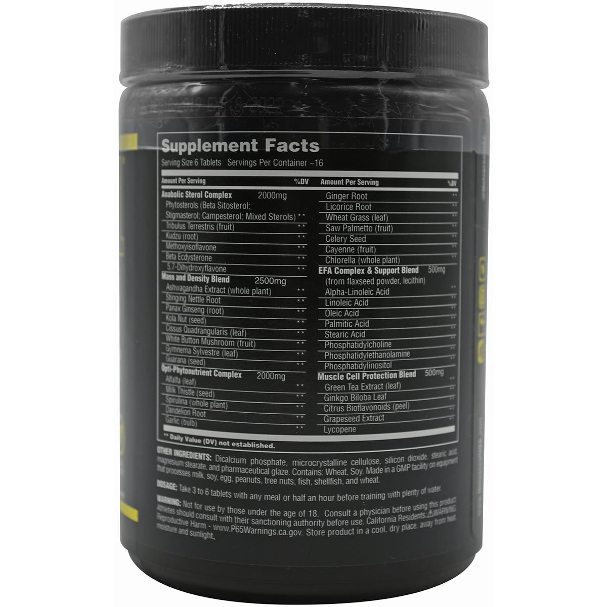 Universal Nutrition Natural Sterol Complex Tablets, 90 Ct