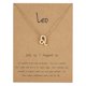 thumbnail image 1 of (lo) Version Symbole Cratif Des Douze Signes Du Zodiaque Collier Carte Papier Strass Avec Chane De Clavicule, 1 of 5