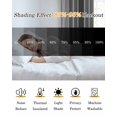 thumbnail image 5 of Gray Vertical Stripes Blackout Curtains, Light Blocking Print Window Curtains, Retro Simple Neutral Abstract Lines Thermal Insulated Window Drapes for Living Room 2 Panels, 55"W x 39"L, 5 of 9