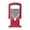 Red, variant on Hoan Bagel Biter Slicer and Cutter with Safety Shield - Serrated Blade Cuts Bagels, Muffins, Buns and Rolls - Dishwasher Safe Bagel Guillotine, 9.25 Inches Tall, Stainless Steel