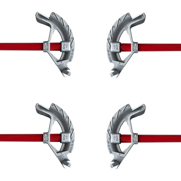 DMNI 1" EMT Bender 4 Pack Hand Bender with Head with Handle Iron