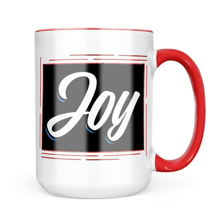 

Neonblond Classic design Joy Mug gift for Coffee Tea lovers