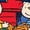ROYAL BLUE, variant on Peanuts - Boo Crew Boys' Short Sleeve Graphic T-Shirt