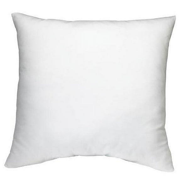 HomeCrate Sham Stuffer Square Non Woven Polyester Pillow Form Insert, White
