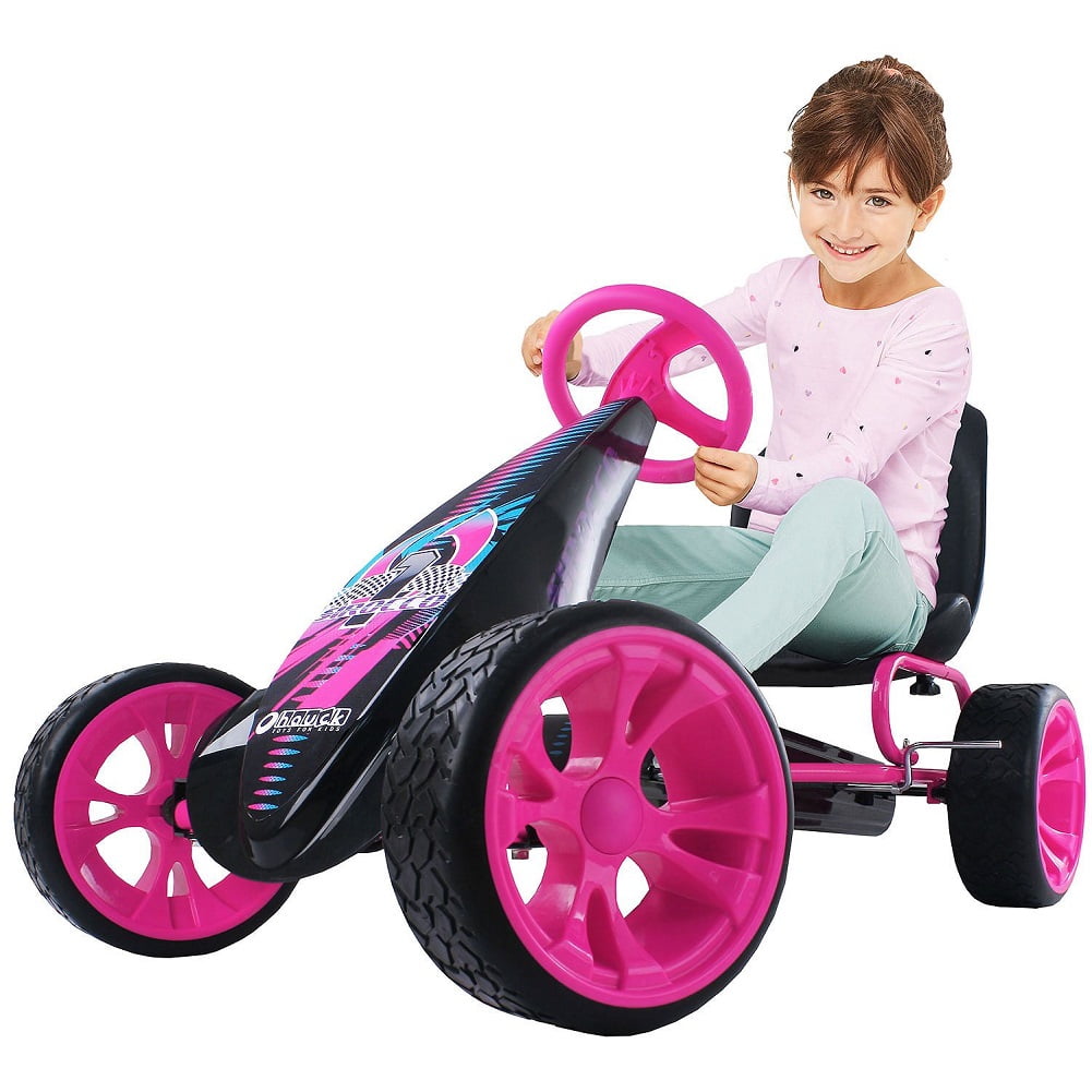 hauck sirocco pedal go kart pink
