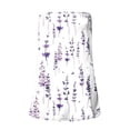 thumbnail image 3 of Women's Tanks Casual Summer Sleeveless Top for Women Printed Strapless Bandeau Tank Tops Lightweight Loose Holiday Blouse Purple XL, 3 of 4