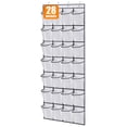 thumbnail image 1 of Organizador colgante para zapatos MISSLO, 28 bolsillos, blanco, 1 of 7
