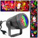 thumbnail image 5 of Luz LED de la fortuna de Año Nuevo, 16 patrones, luz decorativa navideña, luz de proyección de copo de nieve con atmósfera festiva giratoria colorida, luz de noche, 5 of 5