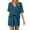 Blue#women 2 piece pants set summer vacation, variant on Moxiu Womens 2 Piece Short Sets Cotton Lounge Set V Neck Button Henley Top & Drawstring Shorts with Pockets Summer Outfits 2026 Blue,XXL