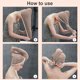 thumbnail image 3 of Terciopelo de coral suave Mujeres Instantáneo Secado Sombrero Microfibra Super Húmeda Curly Hair Care Wrap Cute Cap Loop Turban Toalla Baño Café Café Caqui Inevent HA010397-01, 3 of 6
