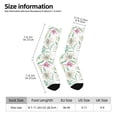 thumbnail image 2 of Balery Lilies Flowers Calcetas Largas con Estampado para Hombre y Mujer – Suaves y Transpirables, Talla Única (US 5-11), 2 of 6
