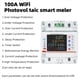 thumbnail image 2 of 2X Tuya WiFi Monofásico 4P Disyuntor Inteligente WiFi Voltaje de Recierre Automático Protector de Corriente Interruptor Temporizador, 2 of 5