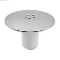 thumbnail image 2 of Shower Trap Cover, Shower Plug Hole Cover 90mm/115mm Plug Drain Replacement Hole Chrome Plated Fini, 2 of 5