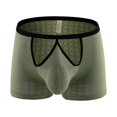 thumbnail image 1 of Vedolay Panties For Men Cotton Bikini Underwear For Men Stretch Briefs Fly Front with Pouch Classic fit Low Rise Briefs,Army Green M, 1 of 5