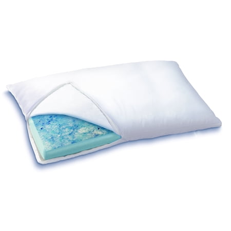 Sleep Innovations Reversible Gel Memory Foam Memory Foam Pillow