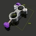 thumbnail image 2 of 2 Pcs Clip On Mount for Garden Chair Parasol Patio Balcony Deck Umbrella Sun, 2 of 8