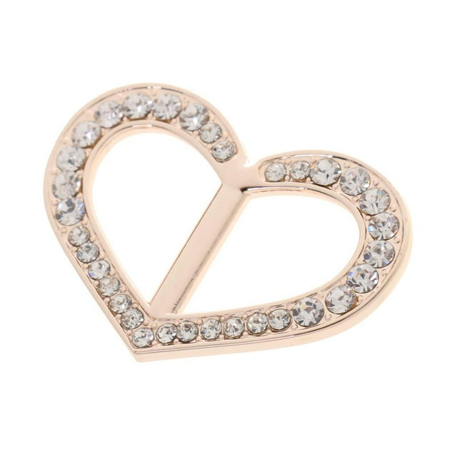 Bufanda de cristal con forma de Clip de hebilla con soporte de de imitación Mujer Joyería oro and rosa Hugo Titular de la bufanda