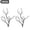 Brown-2PC, variant on PEIBang Artificial Tree Branch,Fake Plant Tree Branches Decorative Twigs for Indoor Home Office Table Decorations