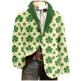 thumbnail image 4 of Ceisia Men's Corduroy Button-Up Party Coat with Pockets Stylish Casual Ceremonial Outerwear Gift, 4 of 8