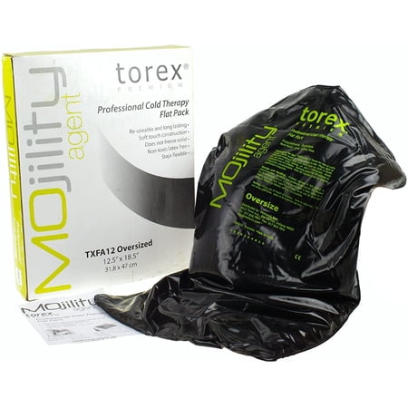 Torex Cold Pack Flat Oversized 12½ in. x 18½ in. Black (Each)