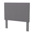 thumbnail image 2 of Furniture of America Ramone Contemporary Fabric Twin Headboard in Gray, 2 of 6