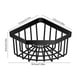 thumbnail image 3 of Escurridor de esponja de plástico para fregadero de cocina | Escurridor triangular y cesta para utensilios | Negro y gris, 3 of 6